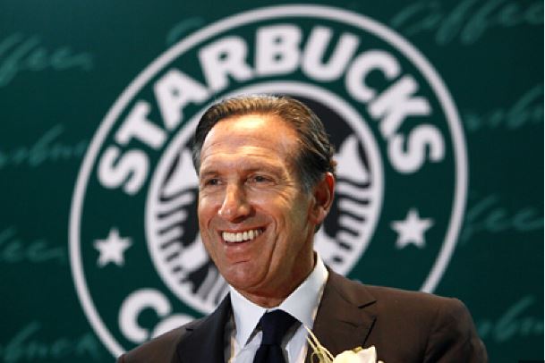 Famous entrepreneurs with anxiety: Howard Schultz