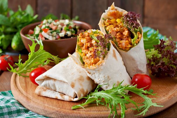 Quick and easy meal plans for busy individuals: Wraps and Burritos
